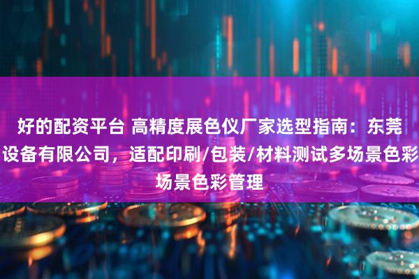 好的配资平台 高精度展色仪厂家选型指南：东莞森铭设备有限公司，适配印刷/包装/材料测试多场景色彩管理